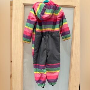 2-3T insulated toddler rain suit!